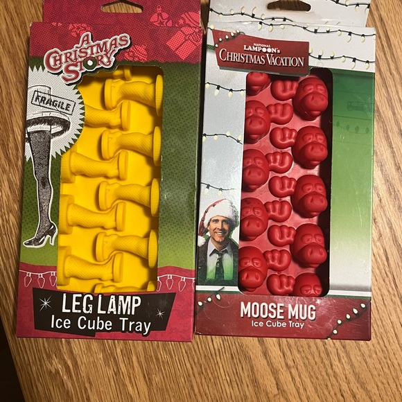 National Lampoons Christmas Vacation MOOSE MUG/ Christmas Story Lamp Cube Trays - Picture 4 of 4